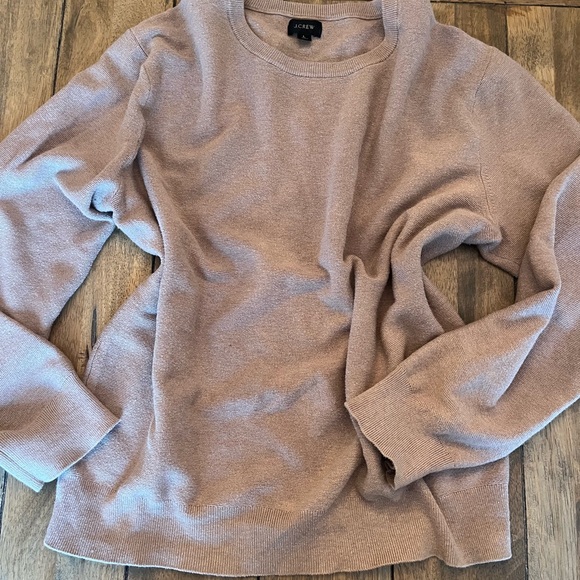 J. Crew Men's Beige Crewneck Sweater - Picture 7 of 8